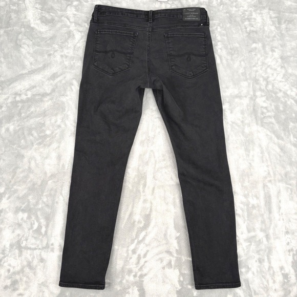 Lucky Brand Lolita Skinny Jeans Black Wash Ankle Women Sz 10 30 (Fits 32.5x28.5) - Picture 9 of 16